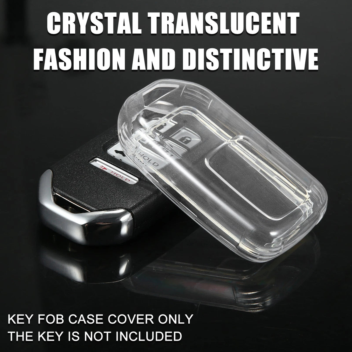 Key Fob Remote Control Cover TPU Shell for Honda Accord (2018-2023)