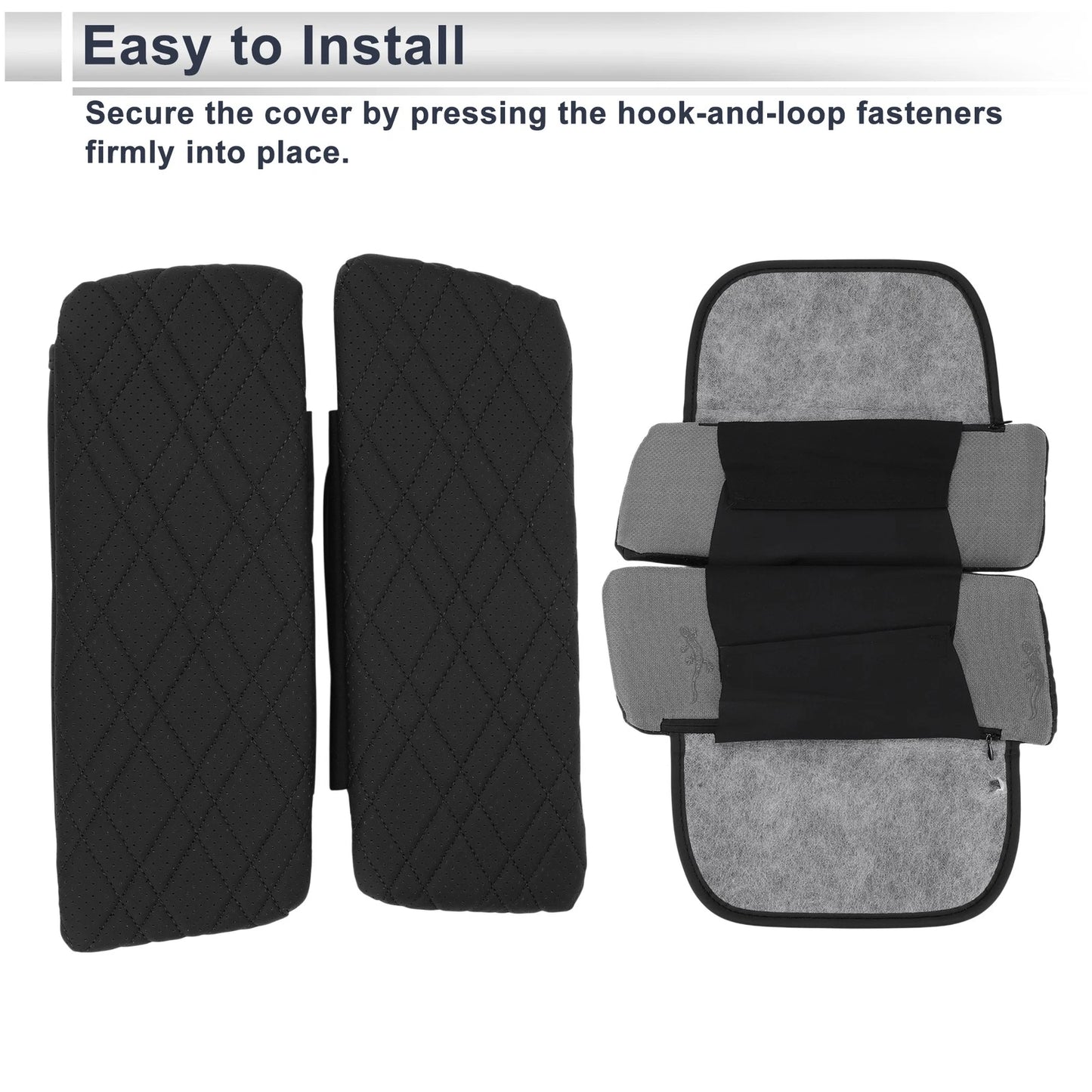 Car Center Console Cover for BMW X7 (2019-2024) - Black Storage Bag 1 Set