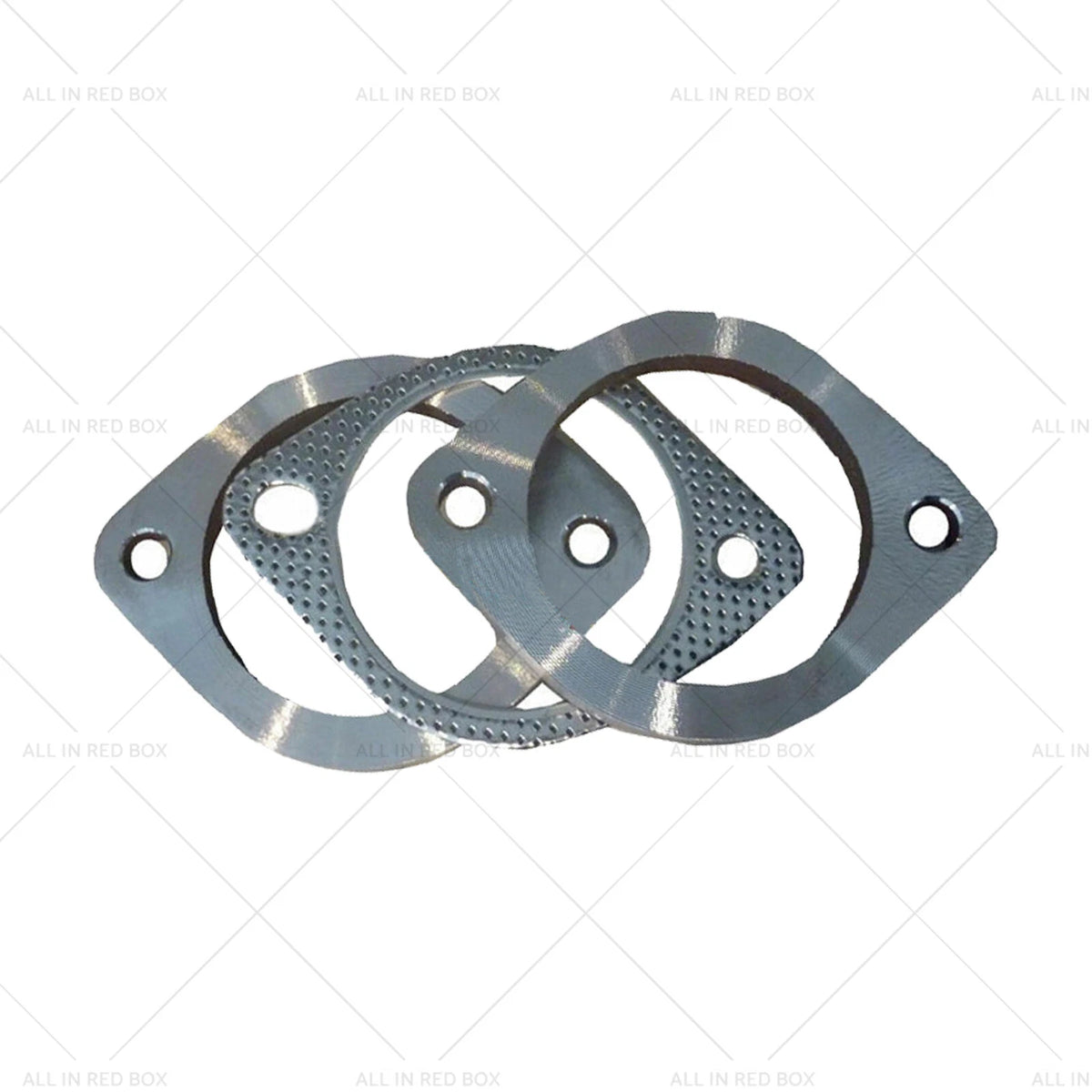 2.5" Stainless Steel Exhaust Flange Gasket Plate for Universal Vehicles (300)
