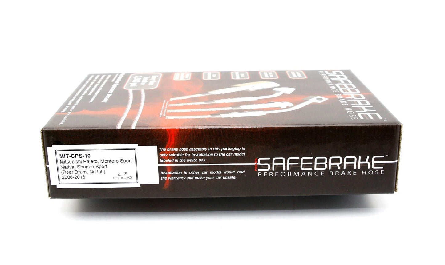 Brake Line Kit for Pajero Sports/Montero/Nativa KG/KH/PB (Rear Drum Brakes) (2008-2016)