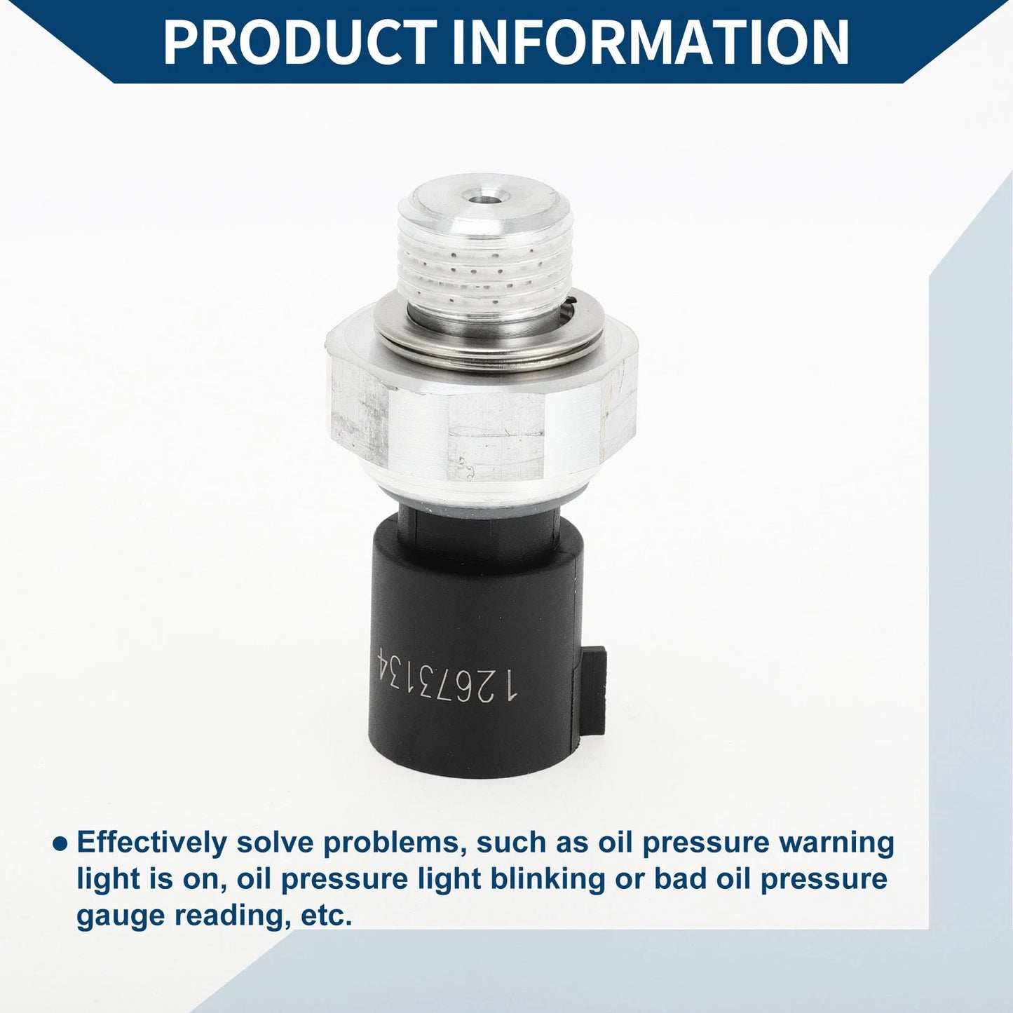 Engine Oil Pressure Sensor Switch for Buick Models (2009–2009)