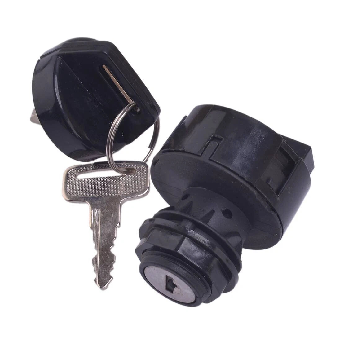 4-Pin Ignition Lock Cylinder Switch w/Key for Holland Tractors (Various Years)