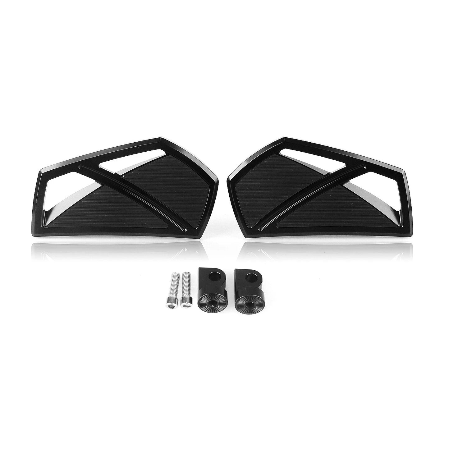 Black Foot Peg Kit for Harley Davidson