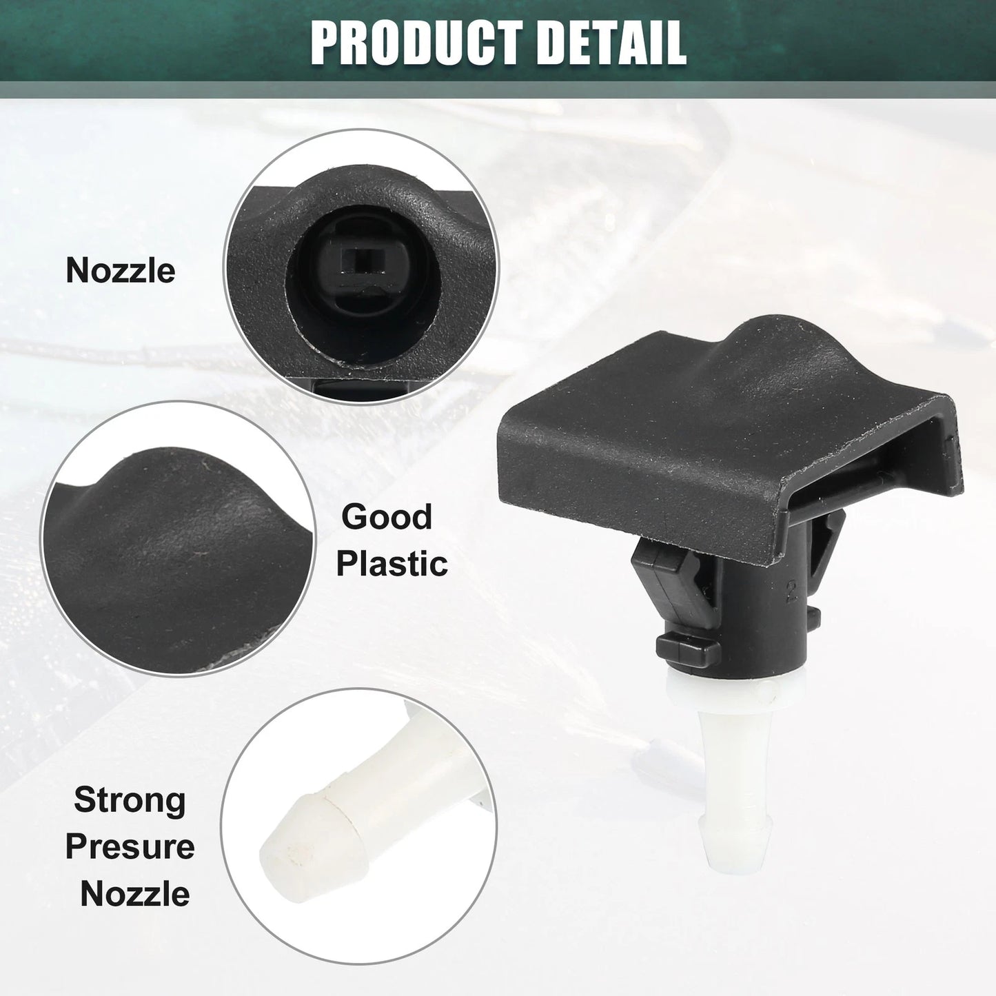 Windshield Wiper Washer Nozzle for Nissan Maxima (2009-2011)
