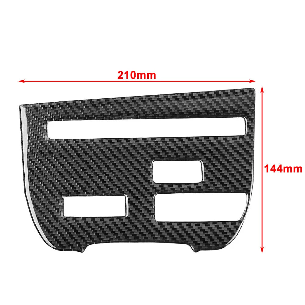 CD Panel Cover Trim for Nissan GTR R35 (2008-2016) Carbon Red RHD