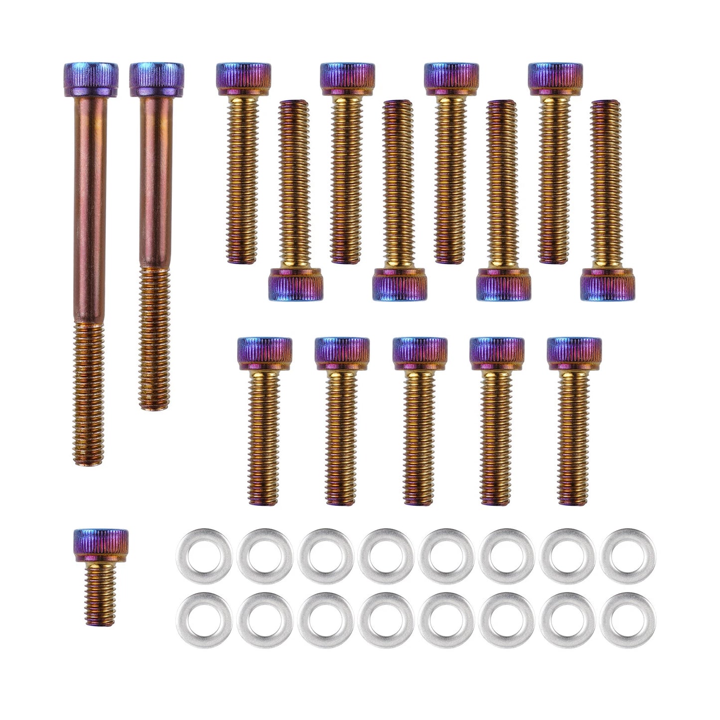 Clutch Case Cover Bolts Kit for Yamaha YZ250 YZ250X (2016-2024)