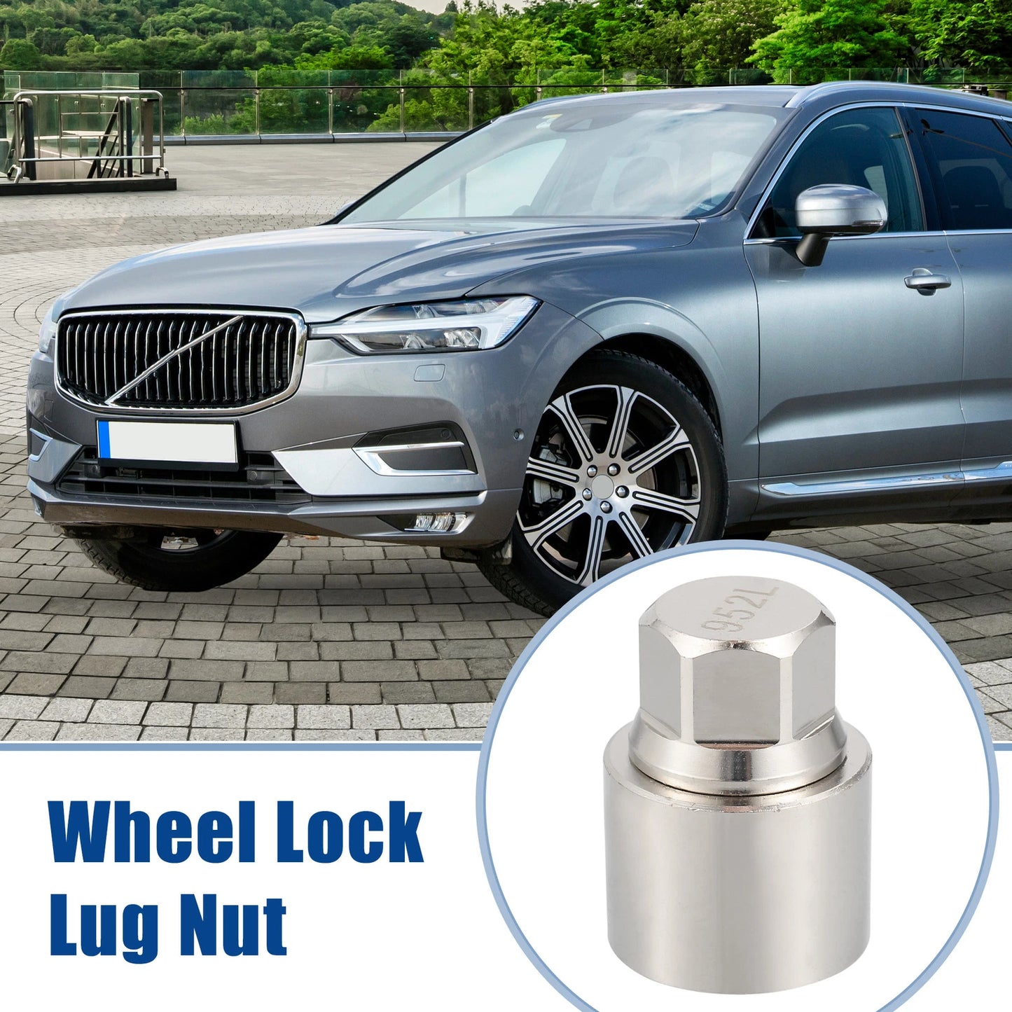 Wheel Lock Lug Nut Anti Theft Key for Volvo (2001-2023)