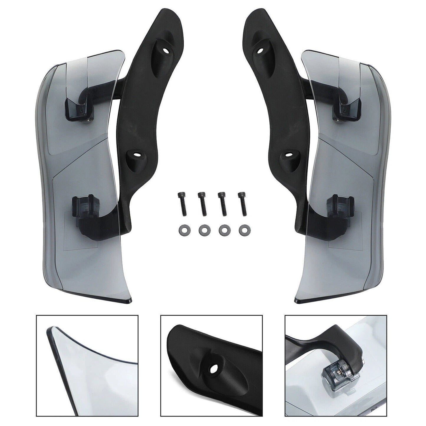 Adjustable Upper Fairing Crosswind Deflector for Road Glide (2015-2020)