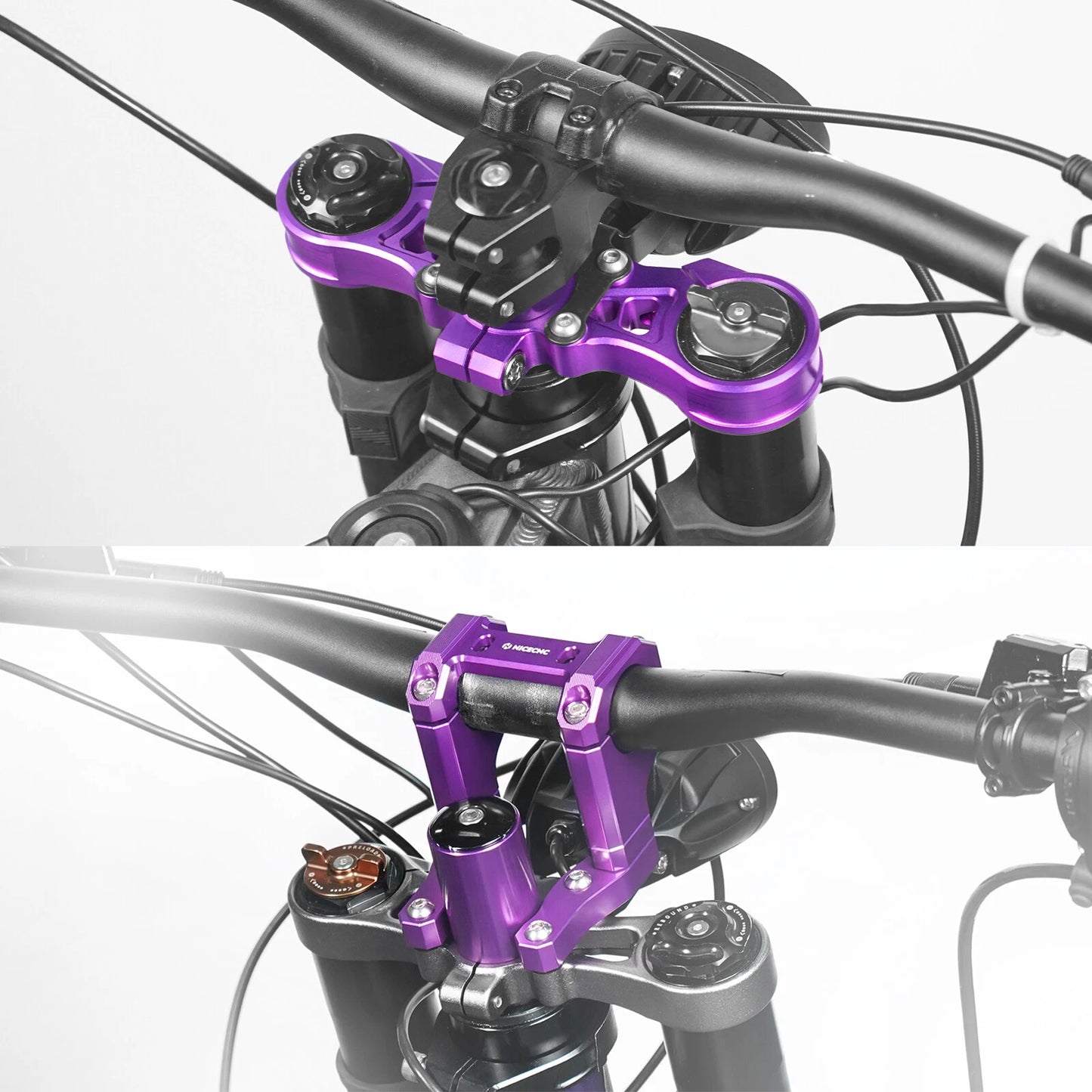 Upper Triple Clamp Riser Mount for Surron Light Bee X (2020-2023)