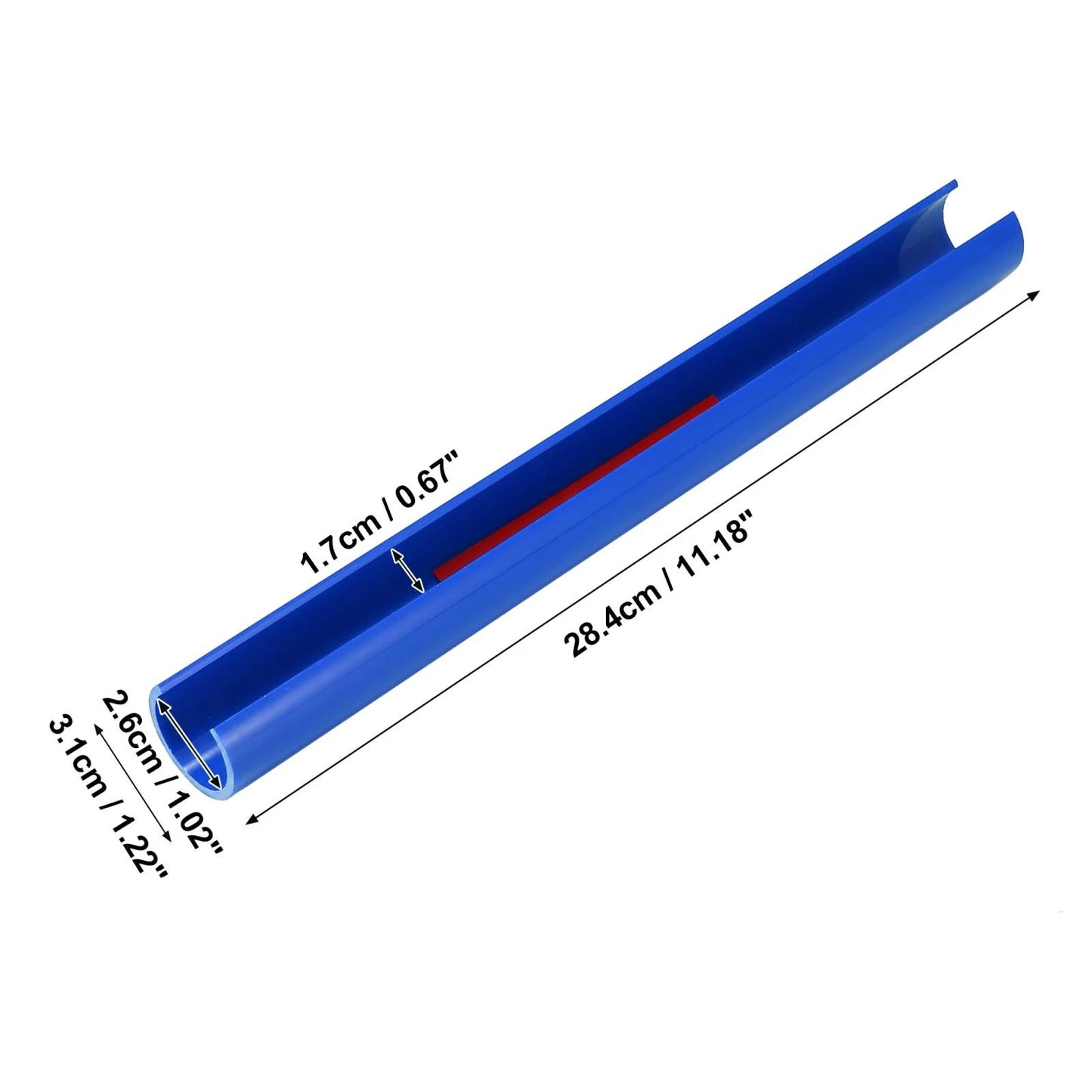 ABS Front Grille Trim Strips Cover Decor Blue for BMW 5 6 7 Series (2010-2020)