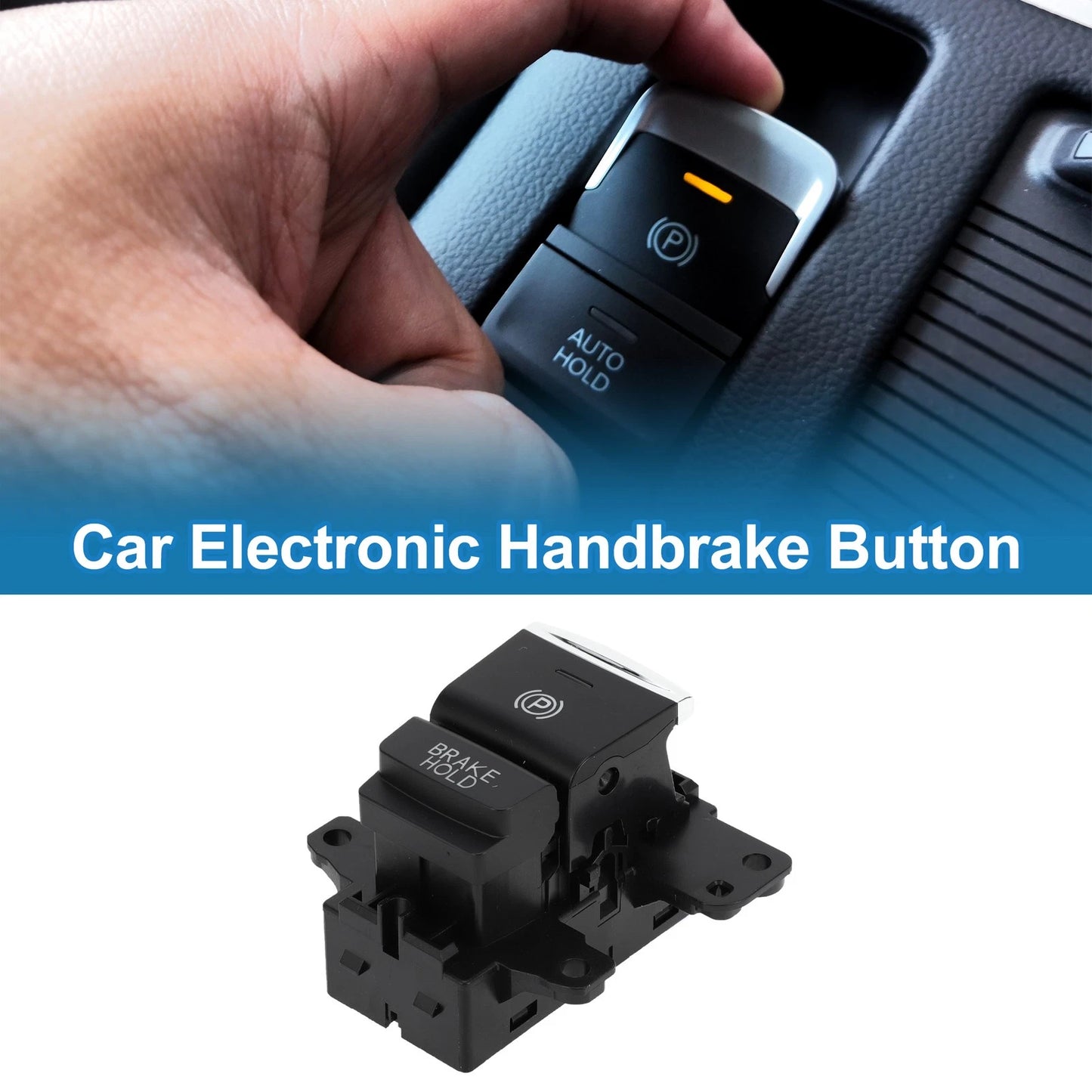 Brake Button Parking Switch for Honda Avancier (2016-2023) 12 Pin Black