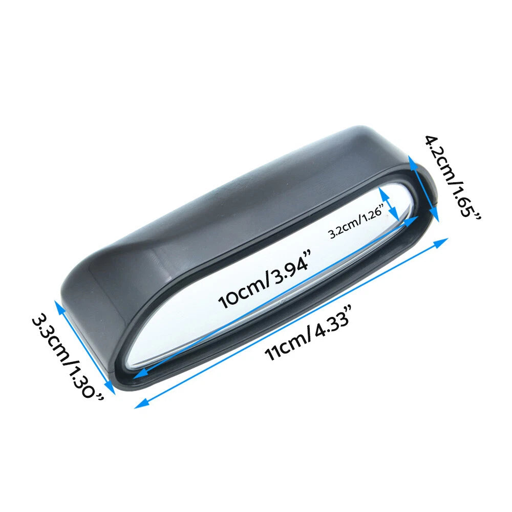 Wide Angle Rear View Side Blind Spot Mirrors for Car - HD