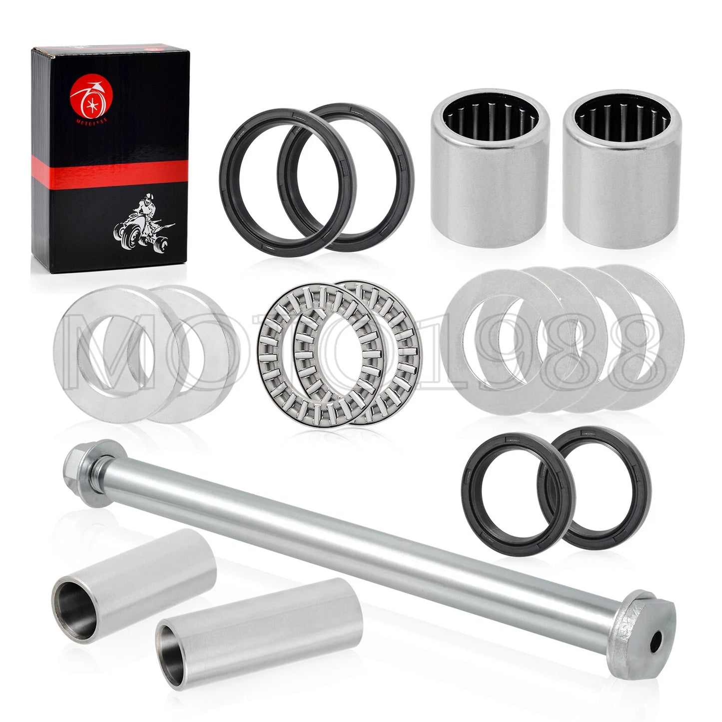 Swing Arm Pivot Shaft Bolt Bearing Seal Kit for Honda CRF250R/CRF250X 04-09