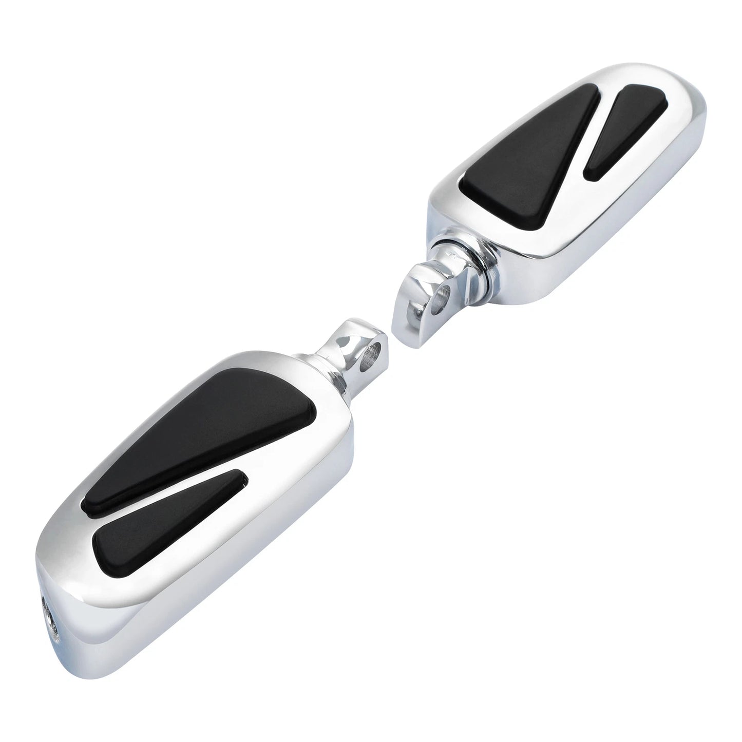 Chrome Male Mount Footrest Pegs for Harley Touring Sportster XL883 1200