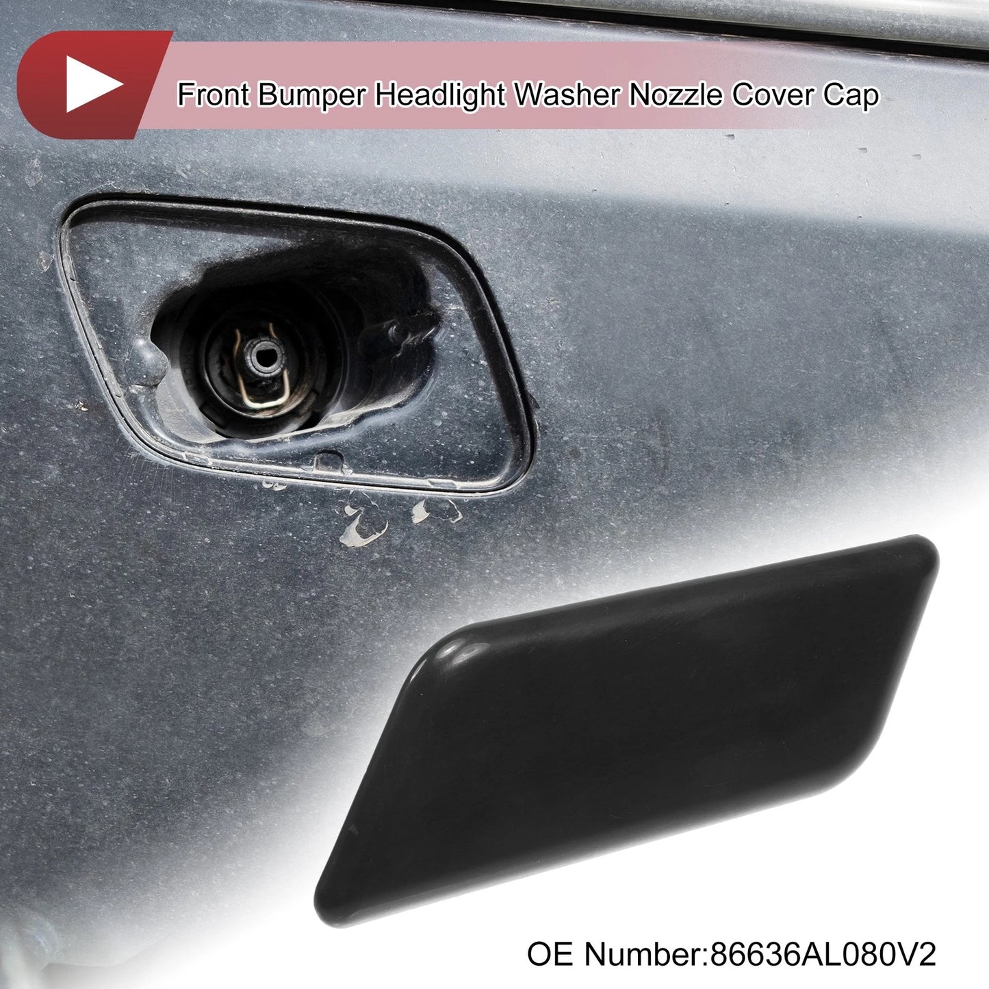 Front Left Washer Nozzle Cover for Subaru Outback (2015-2017)