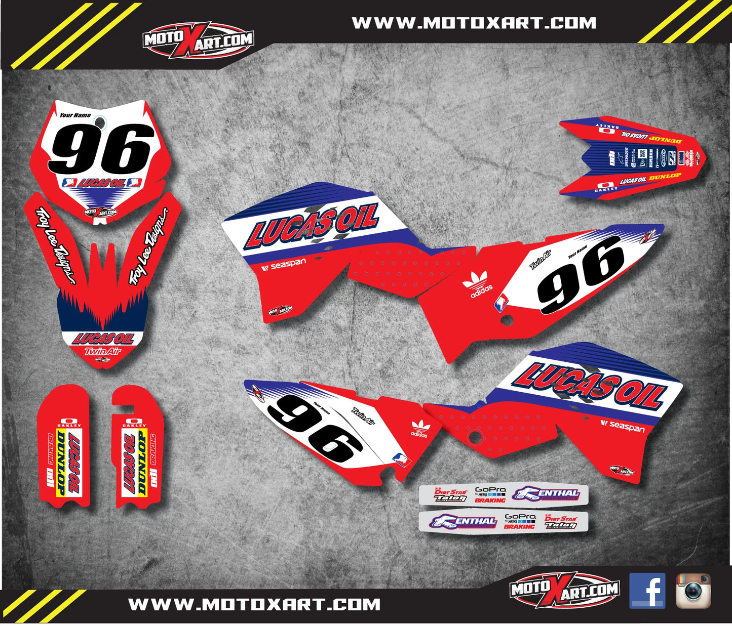KTM 65 ACTIVE STYLE Full Sticker Kit (2009-2015)