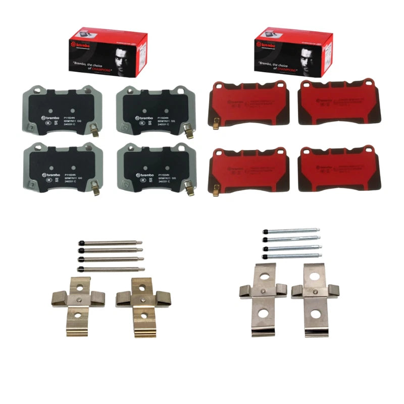 Brake Pad Set Brembo Front & Rear for VE Commodore SS SSV (2006–2013)