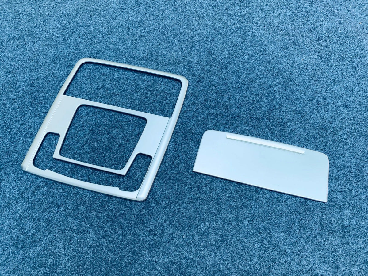 Front Reading Light Frame Cover Trim for 2022-2023 Honda Civic ABS Matte 2 x