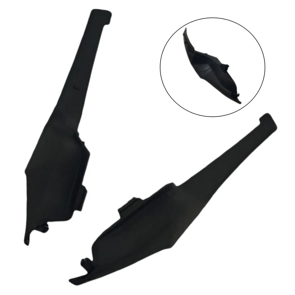 Black Left & Right Front Windshield Wiper Cowl Trim Covers for Kia Pegas