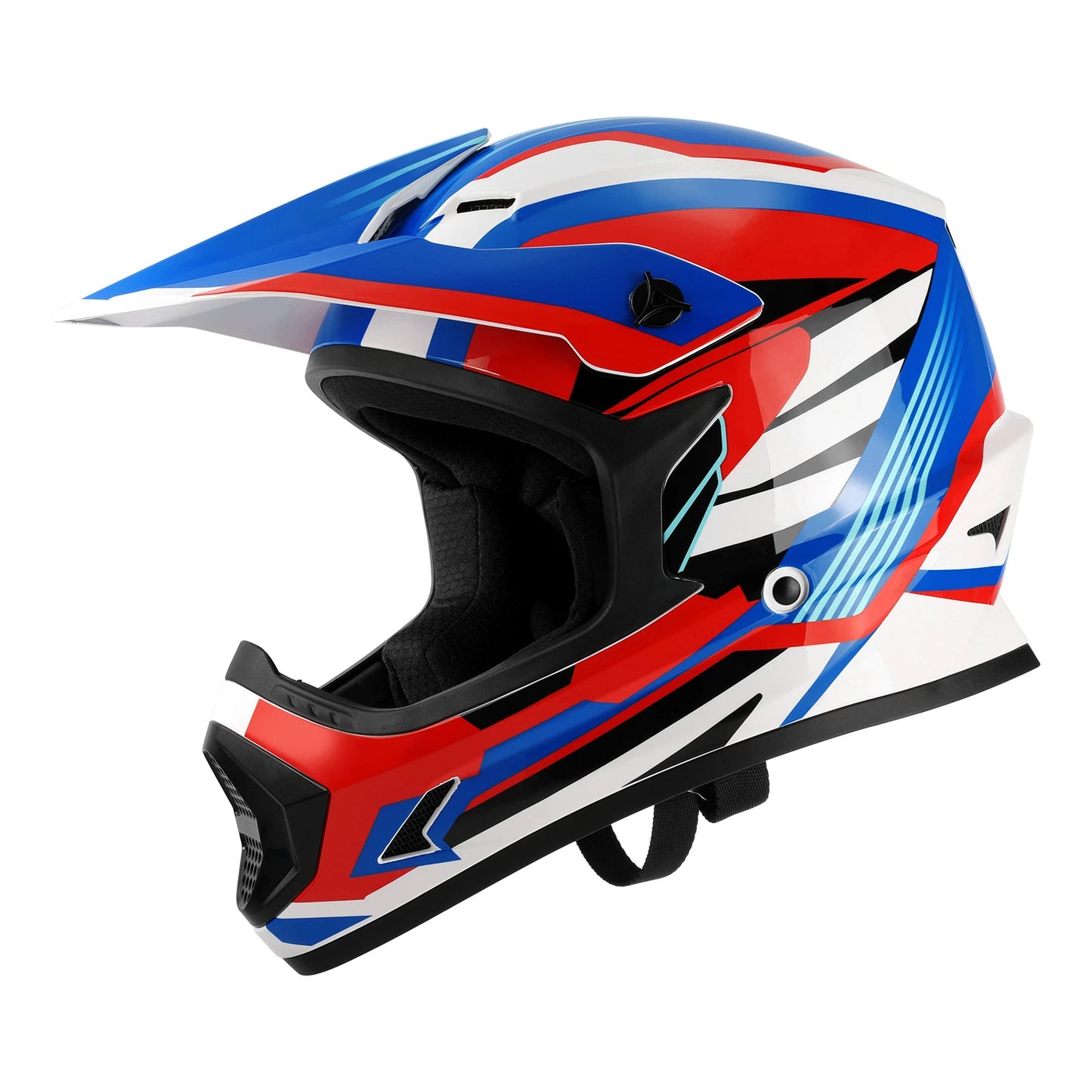 Youth Kids Motocross Full Face Helmet & Goggles for Dirt Bike ATV UTV