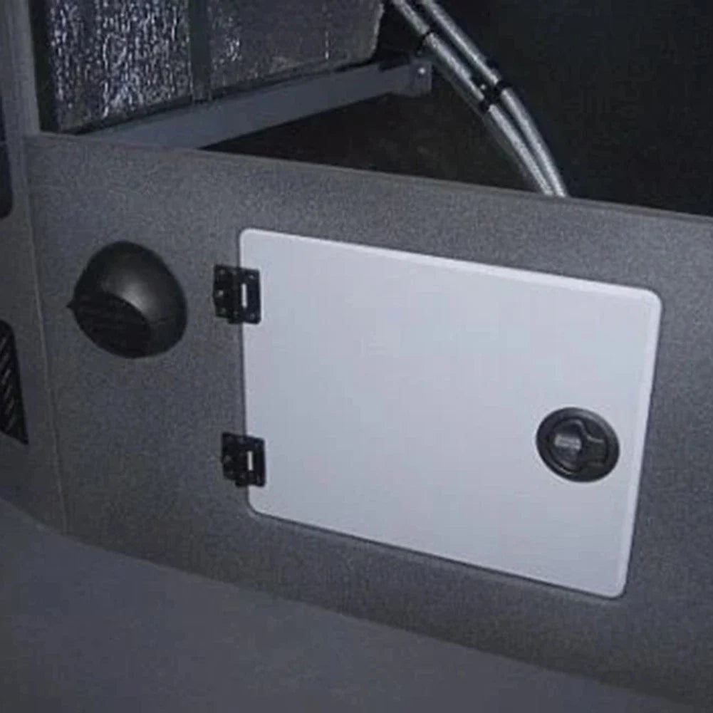 Flush Pull Marine Hatch Locking Slam Latch for Boat Use Black