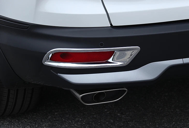 Chrome Rear Fog Light Lamp Cover Trim for Honda CR-V 2020-2021 (2 x)