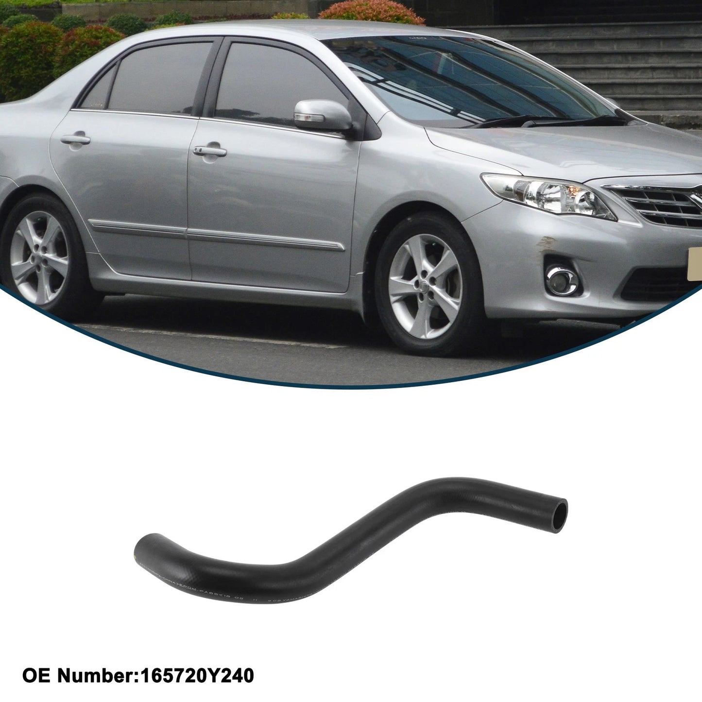 Lower Radiator Hose for Toyota Corolla (2007–2011)