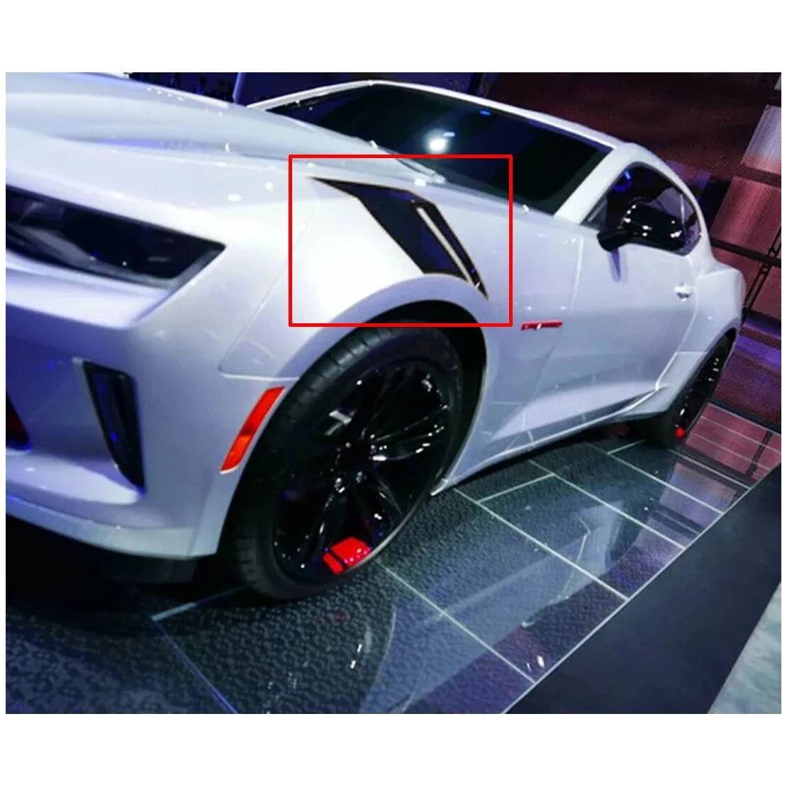 Fender Vinyl Decal Graphics Stripes for Chevrolet Camaro