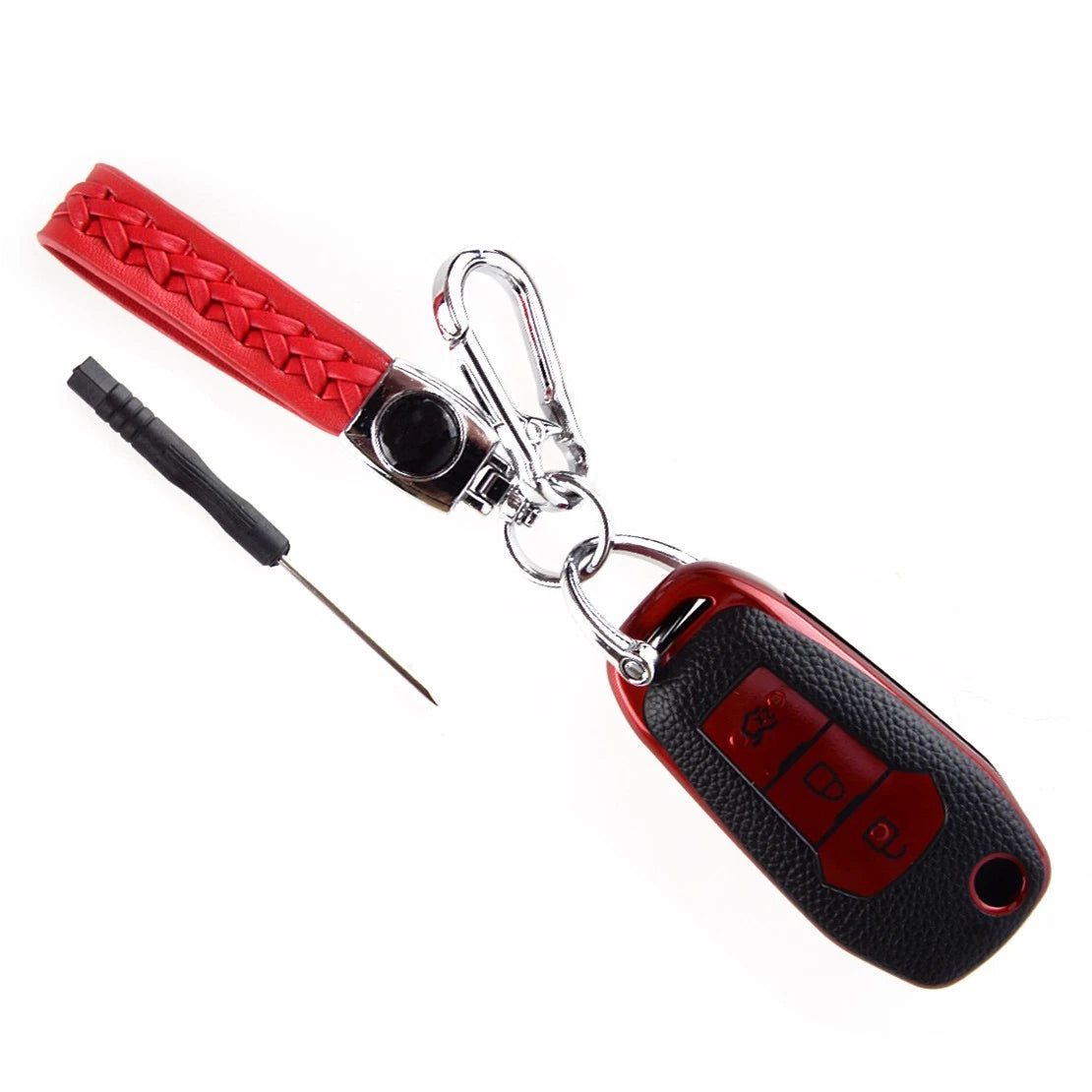 Remote Key Cover Case Fob for Ford F-150, F-250, F-350, Explorer, Ranger