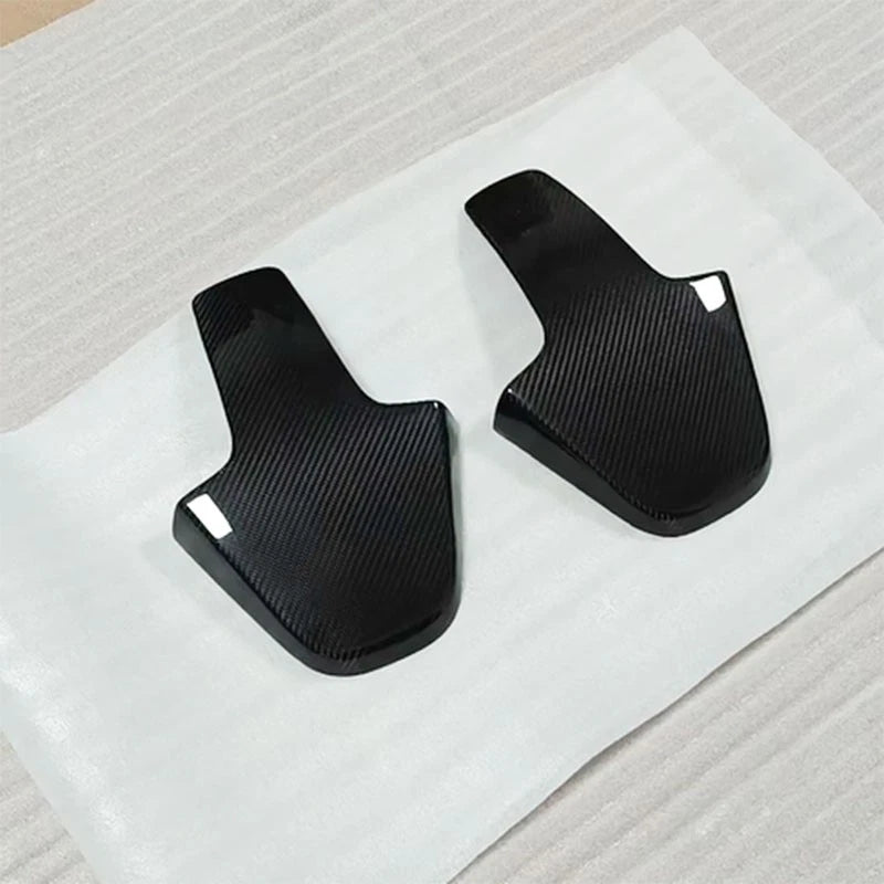 100% Carbon Fiber Seat Back Headrest Cover For BMW M3 G80 M4 G82 G83 2021-2024