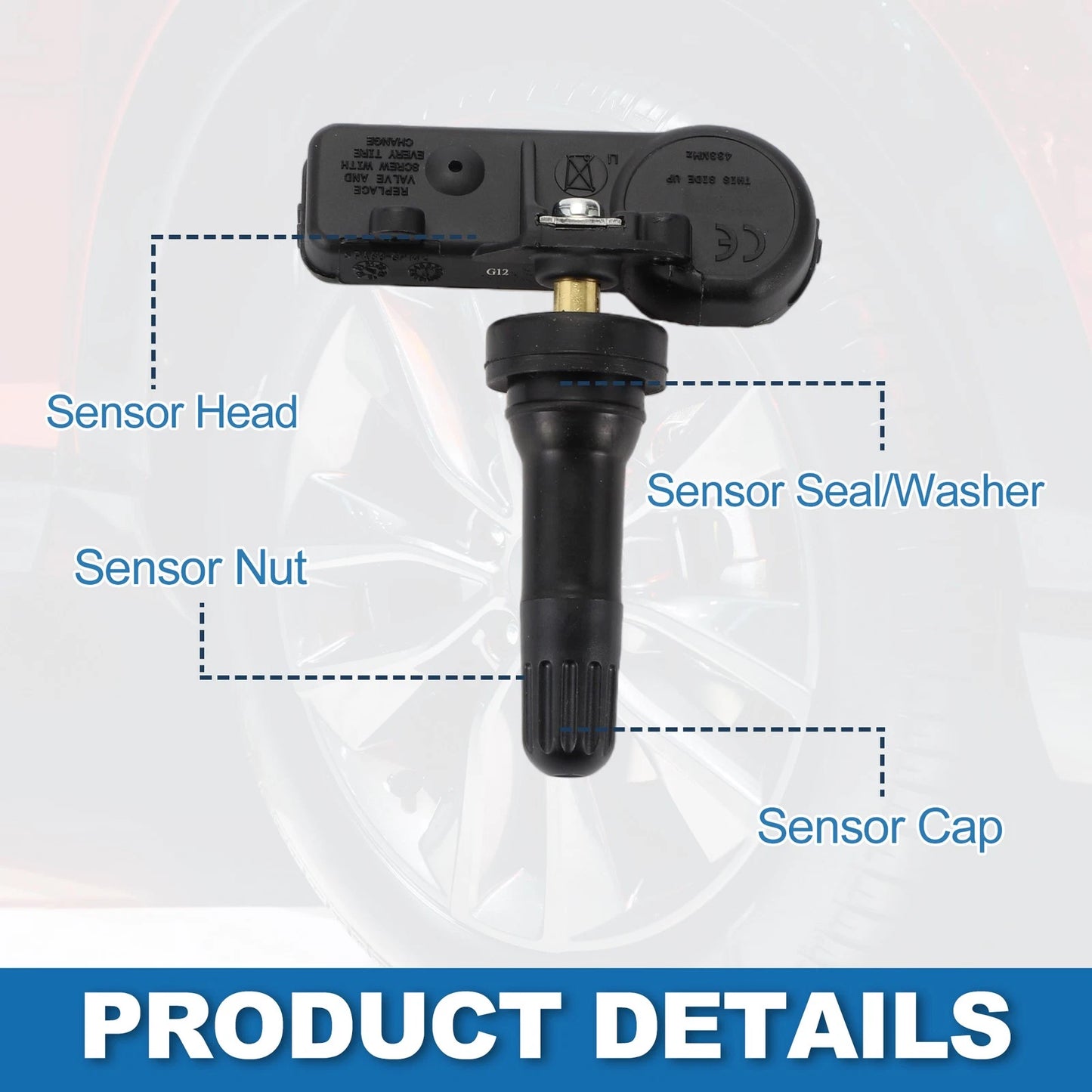 Tire Pressure Sensor for Ram 1500 2500 (2011 - 2013)
