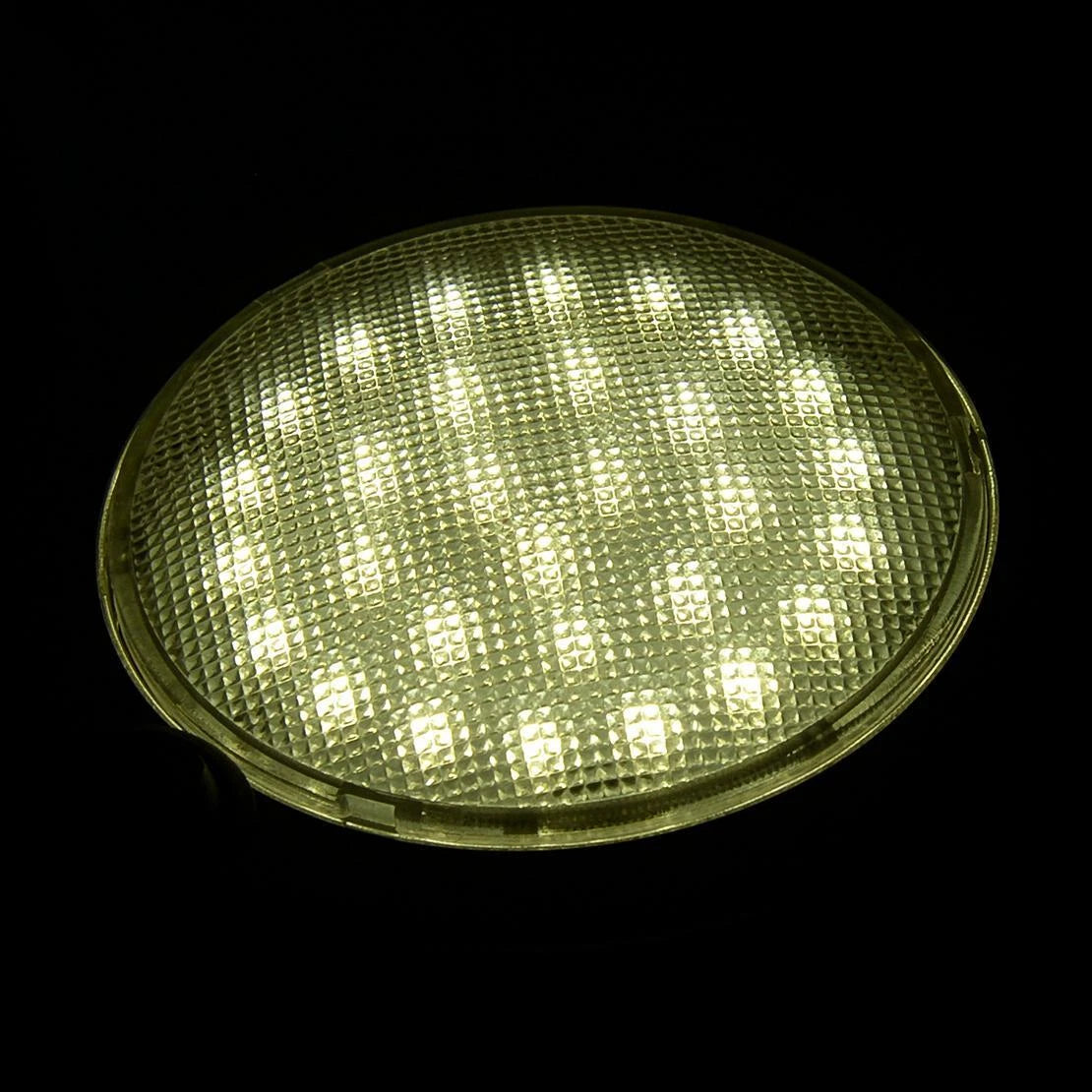 12V Stainless Steel LED Dome Light 5.5" for Boat Marine RV Cabin (N/A)