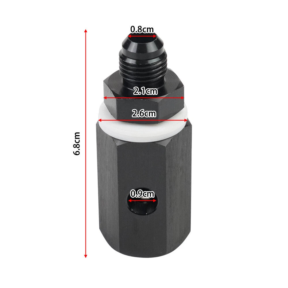 6AN Male Fuel Cell Tank Vent Valve for Car Accessories