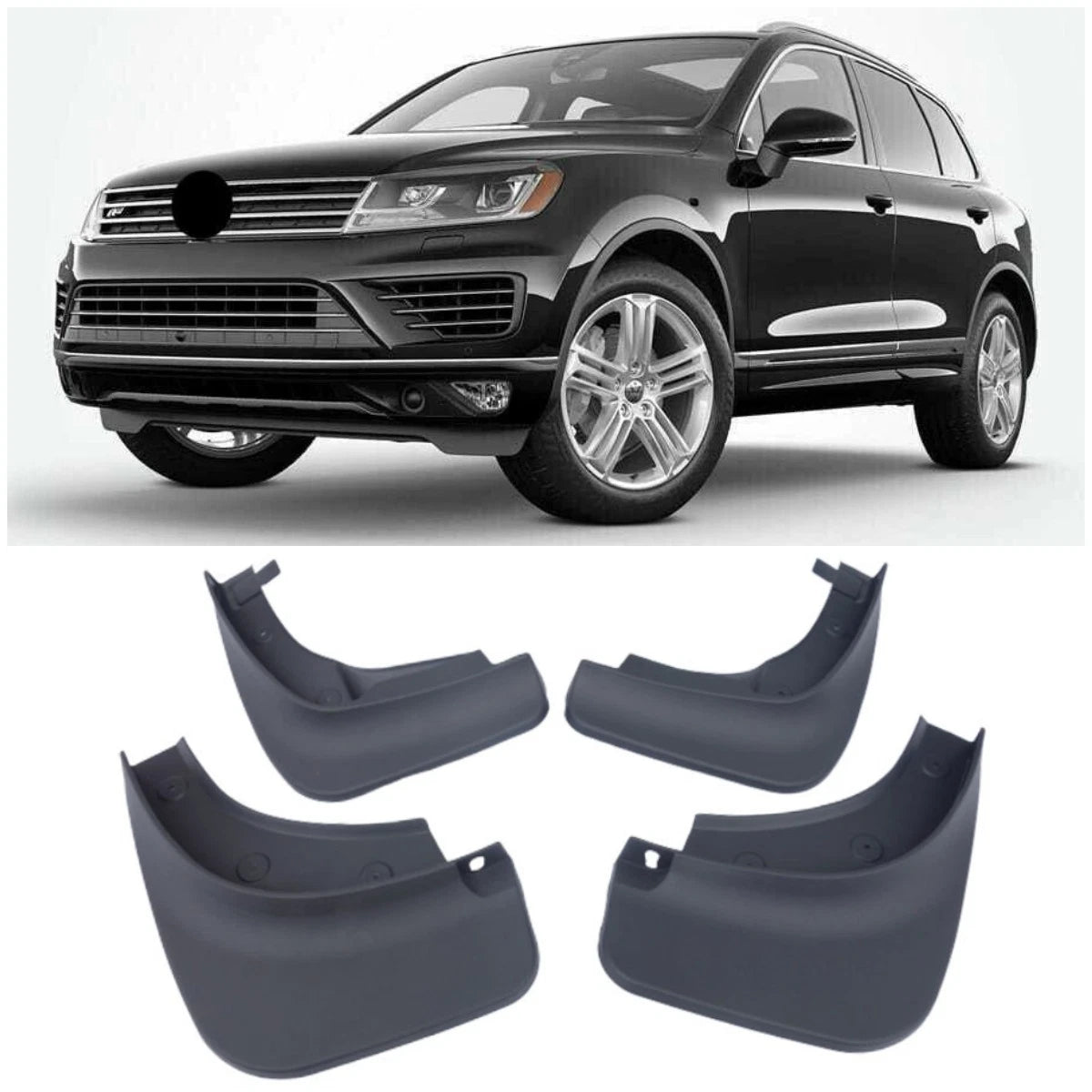Mud Flaps Splash Guards for VW Touareg R-Line (2012-2018)
