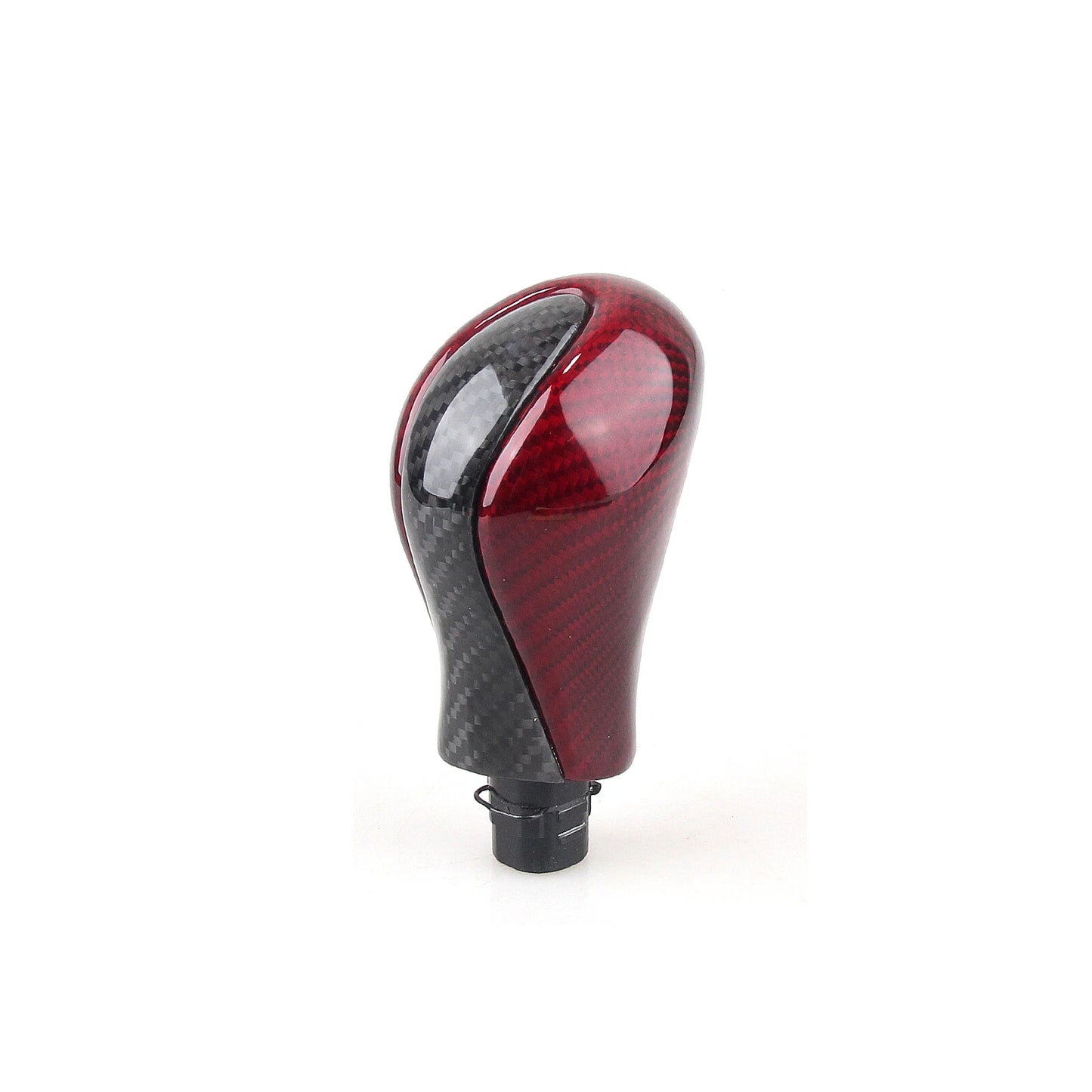 Gear Shift Knob for Infiniti Q50 Q50L (2014-2017) Black Red Carbon Fiber
