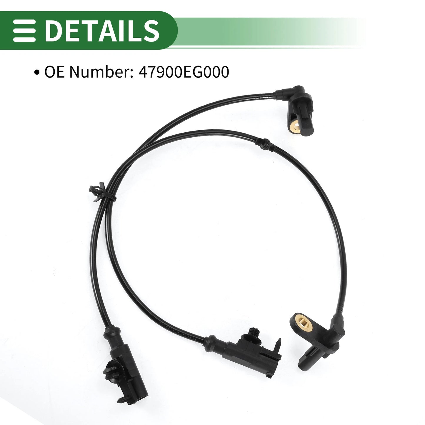 ABS Wheel Speed Sensor for Infiniti M35 M45 Rear Left/Right (2006-2010)