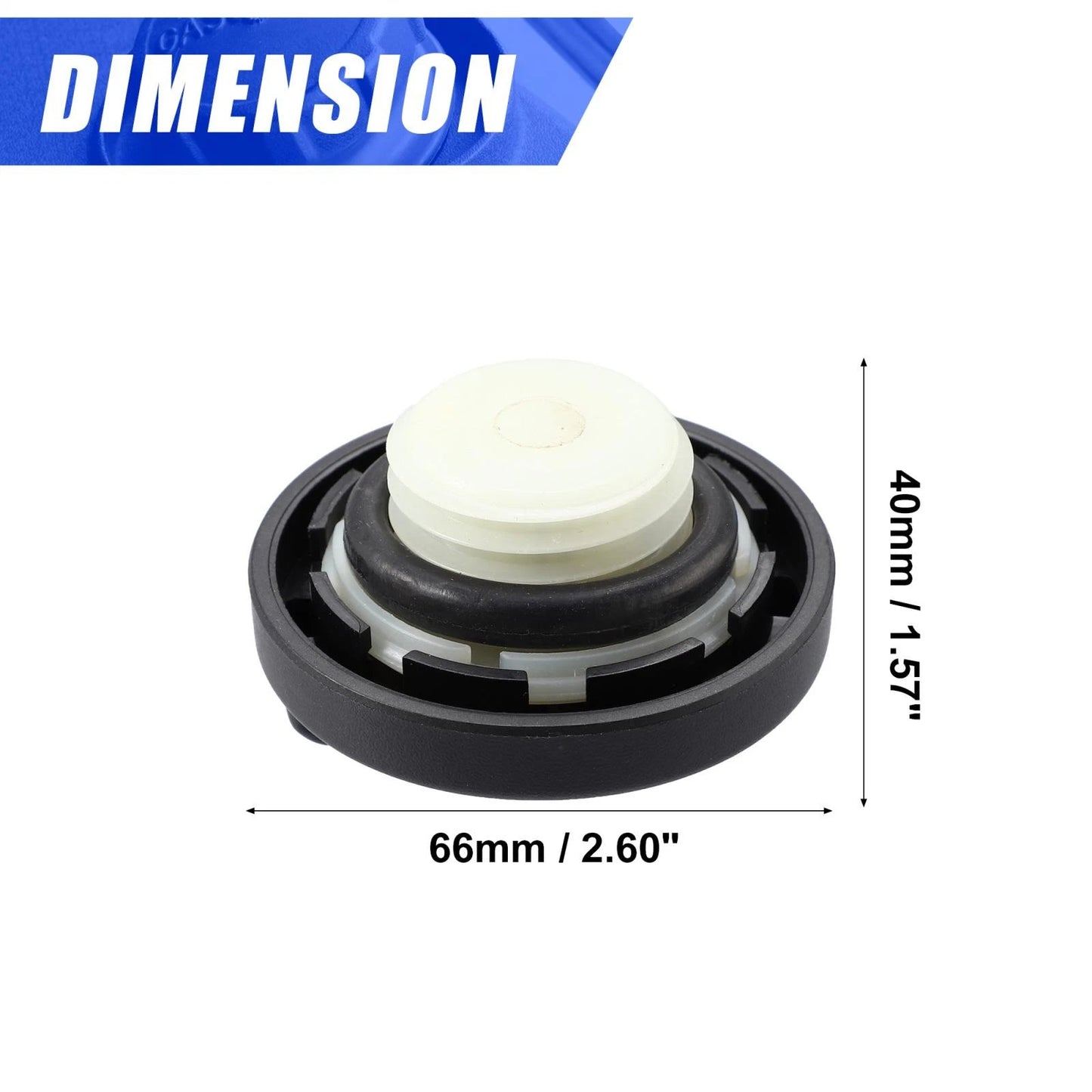 Fuel Tank Cap Cover for Hyundai Tiburon (2003-2008)