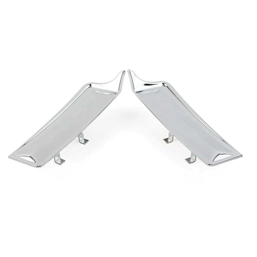 Chrome Rear Fender Saddlebag Filler Panels for Harley Touring Electra Glide (2009-2023)