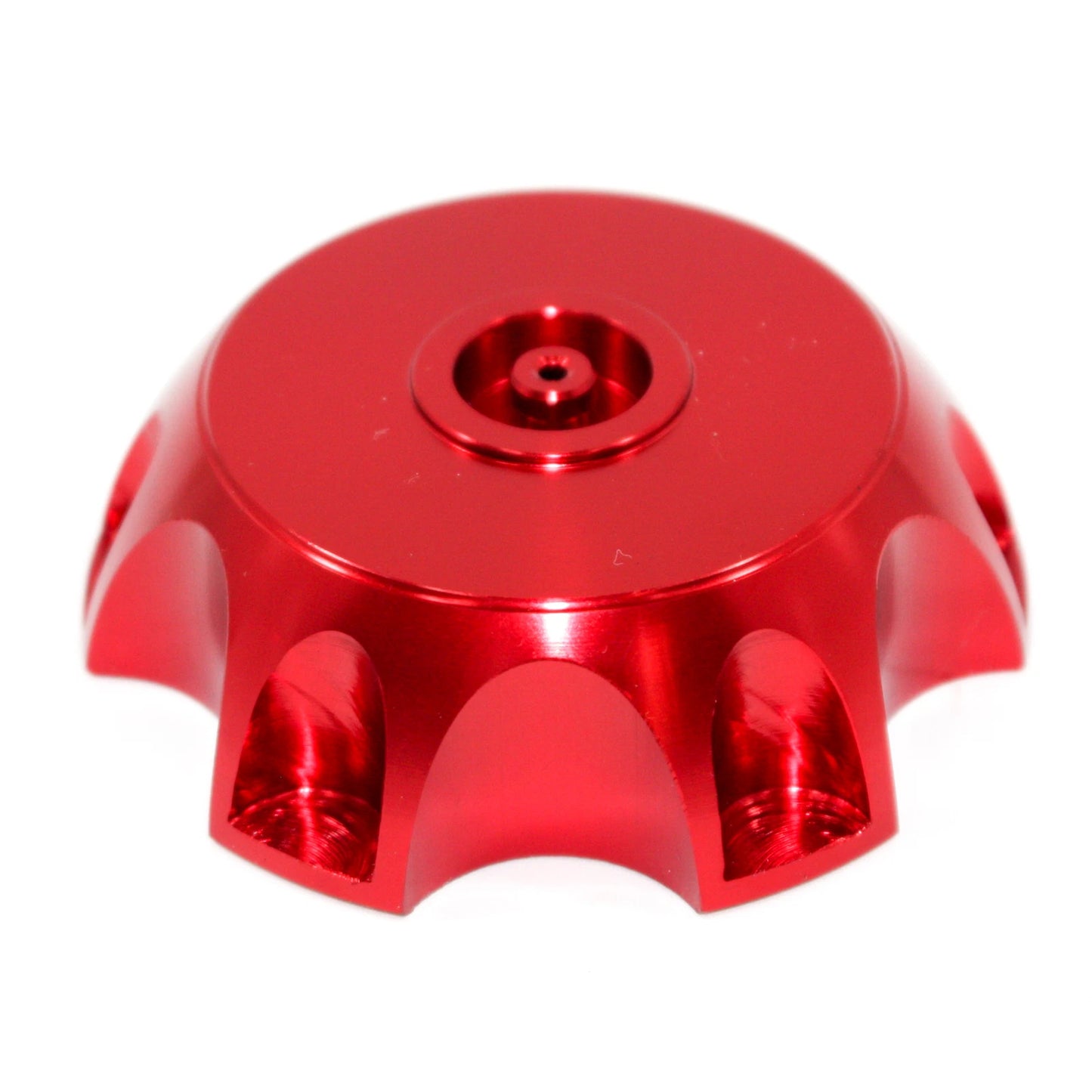 RED Alloy Gas Fuel Tank Cap + Breather for 110cc 125cc PIT Trail Dirt Bike