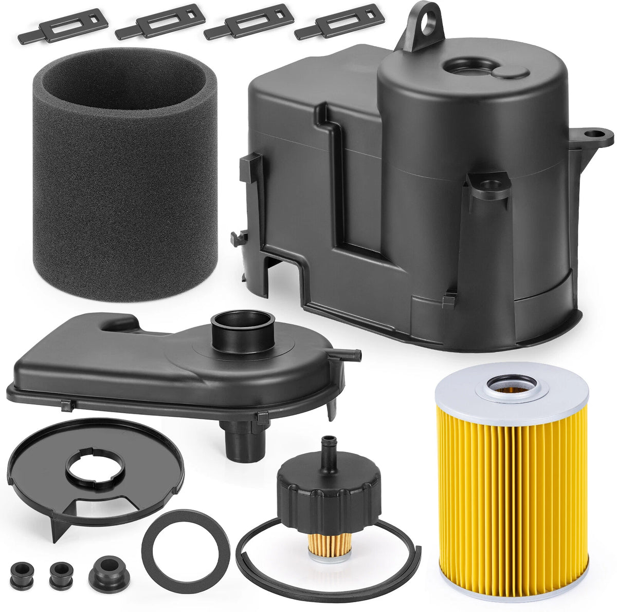 Air Filter Box Cover Cap w/ Seal Hook for Yamaha Golf Cart (1985–1995)