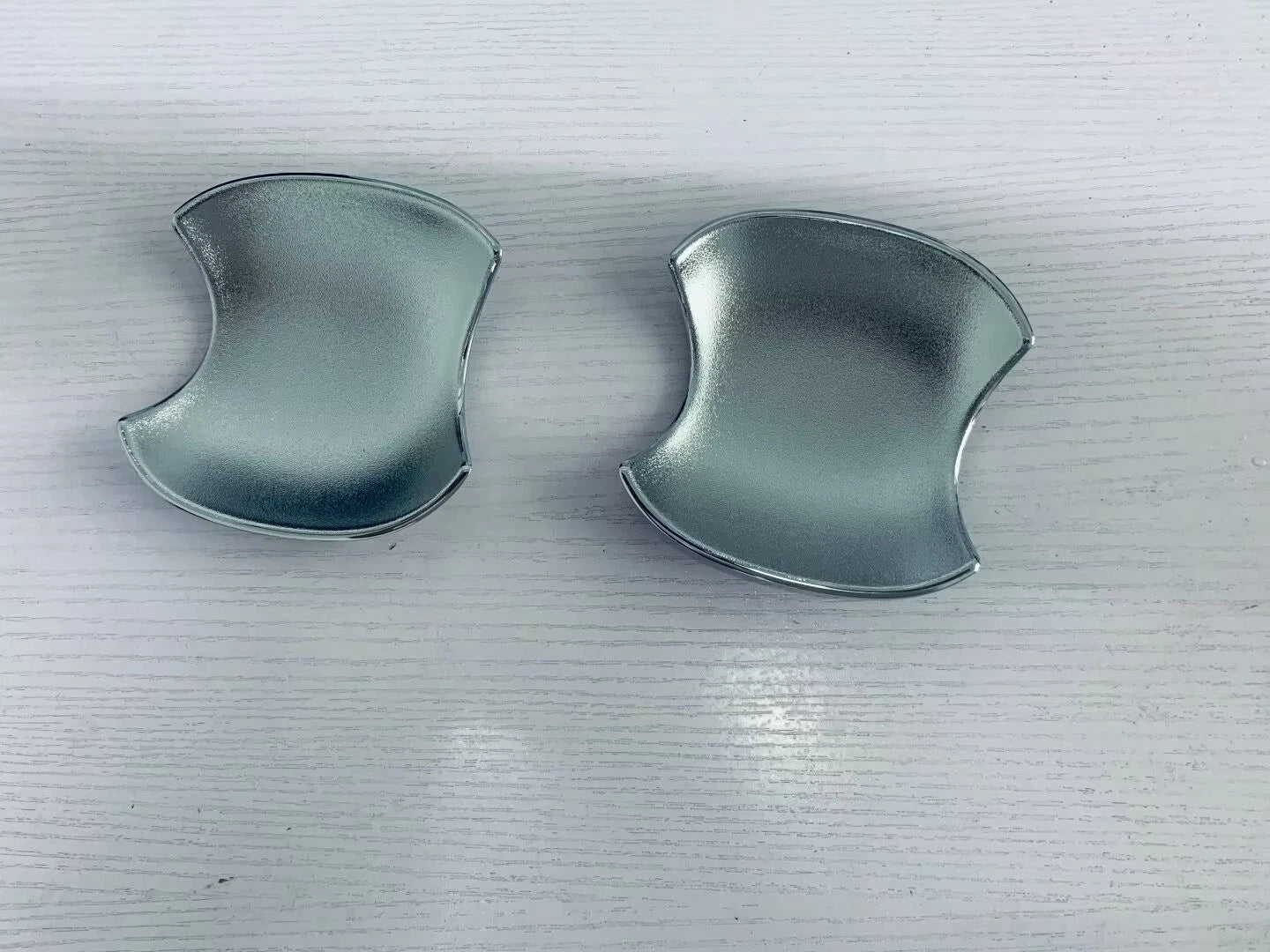 ABS Chrome Front Door Handle Bowl Lid Cover Trim for 2023-2024 Toyota Prius