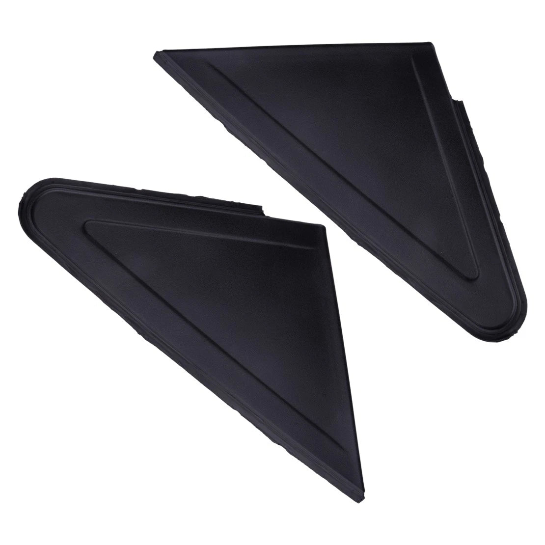 2 x Exterior Mirror Fender Triangle Trim Covers for Ford Focus