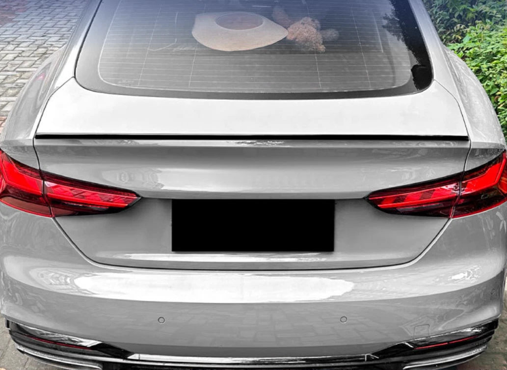 Glossy Black Rear Boot Spoiler Wing for Audi A5 S5 Sportback (2017-2022)