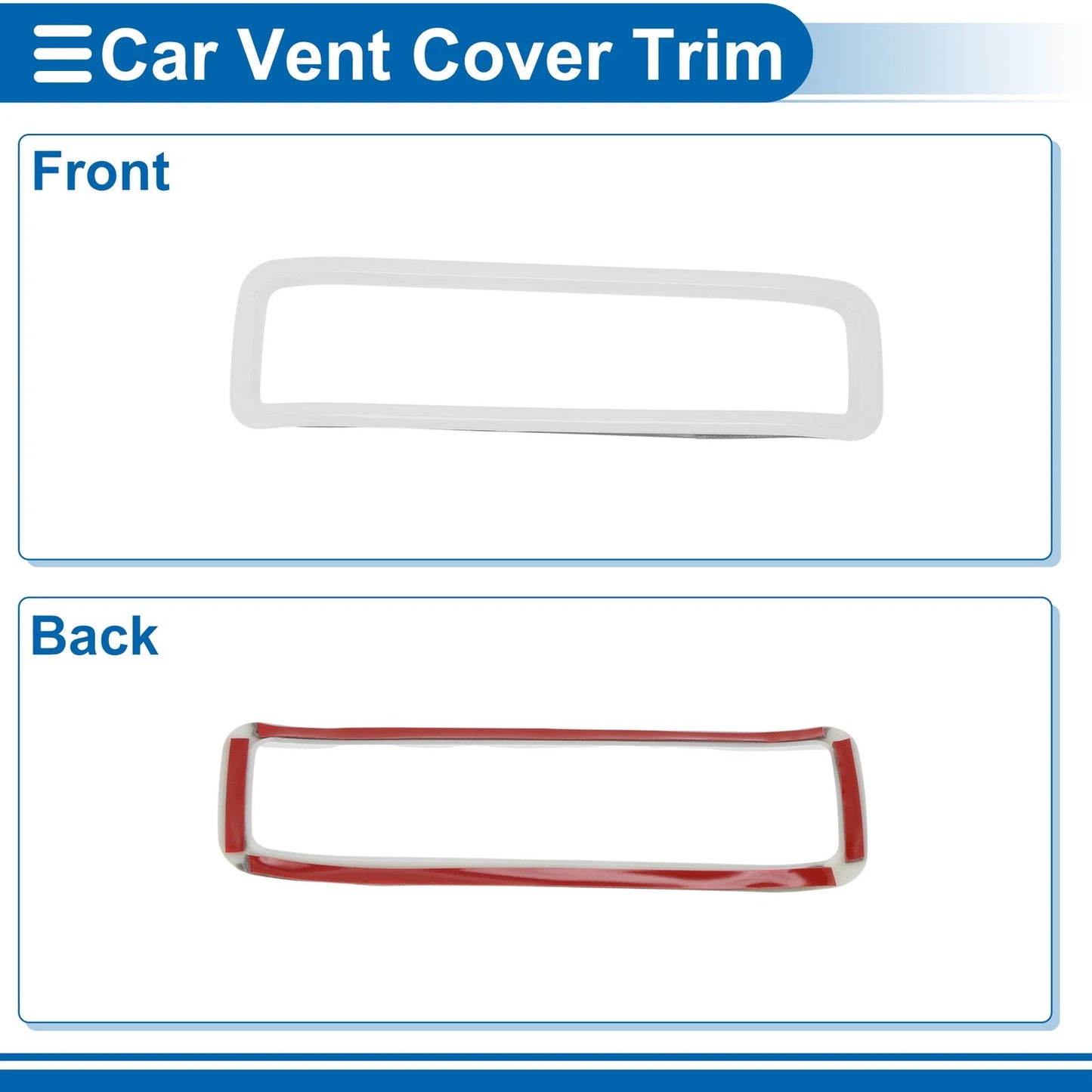 Hood Air Outlet Vent Cover Trim 7 x Pcs for Jeep Gladiator JT (2020-2024)