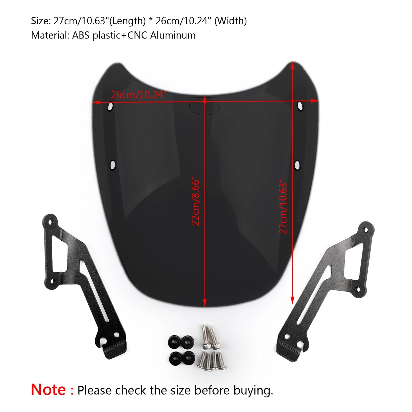 Windshield for Ducati Scrambler (2015-2018)