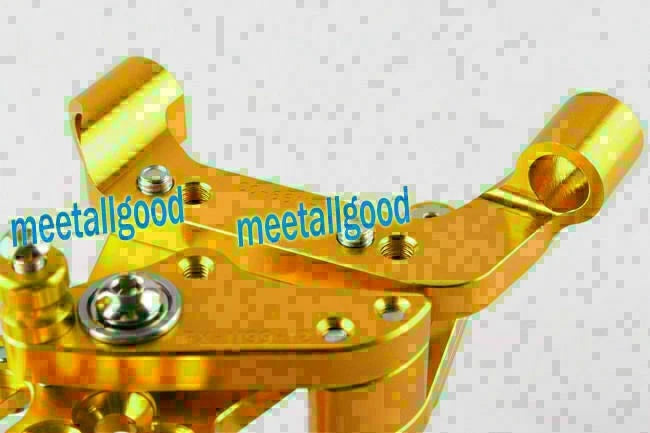 Adjustable Footpegs for DUCATI 1199 Motorcycle Rearset Gold (2012-2014)