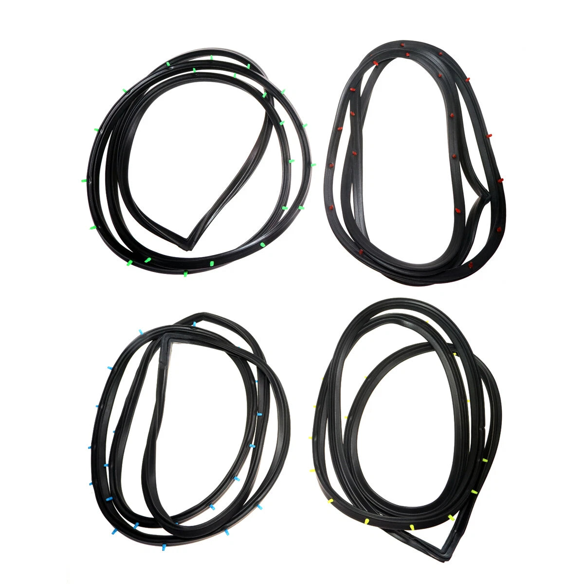 Door Weatherstrip Set for Toyota Corona Mark II Sedan 1972-1976