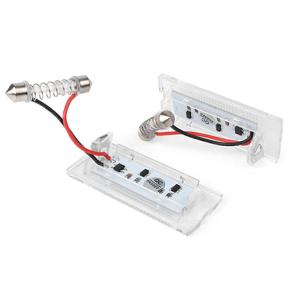 LED License Plate Lights for BMW X5 E53, X3 E83 (2003-2009)