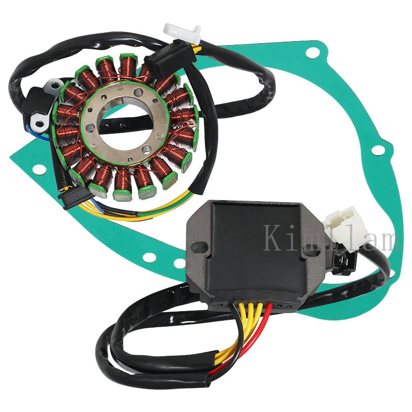 Stator Coil, Regulator Rectifier, Gasket for Suzuki DR200SE, DR125SE (1995-2013)