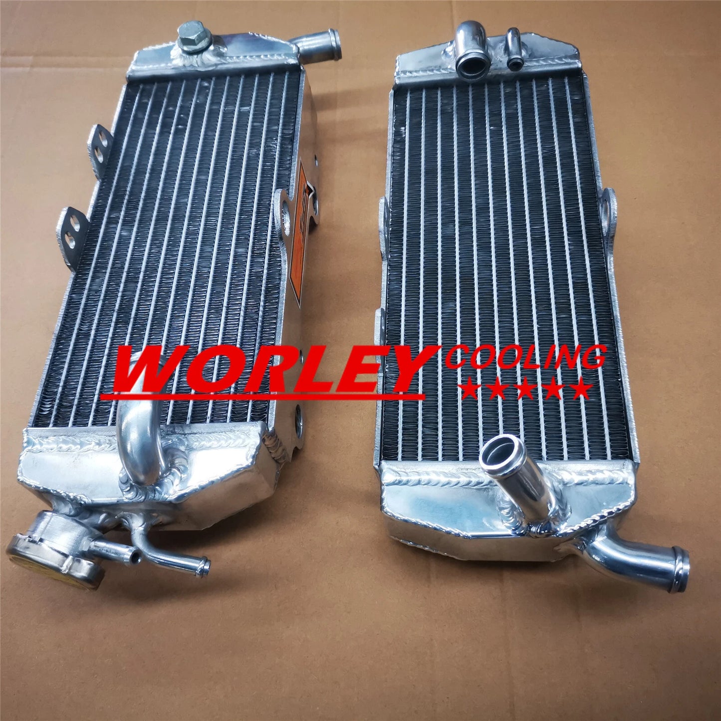Aluminum Radiator & Hose for KTM 640 LC4 Supermoto/Adventure (2003-2007)